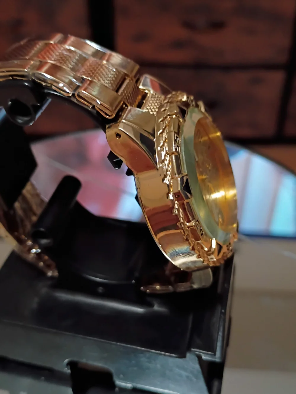 Silver Men's Chronograph Style Bracelet Watch 2 for 1 sale